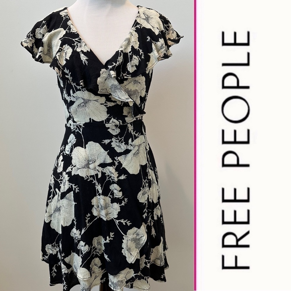 Free People French Quarter Mini Dress, Size XS, MSRP $108 - Picture 6 of 11